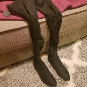 Zara over the knee boots